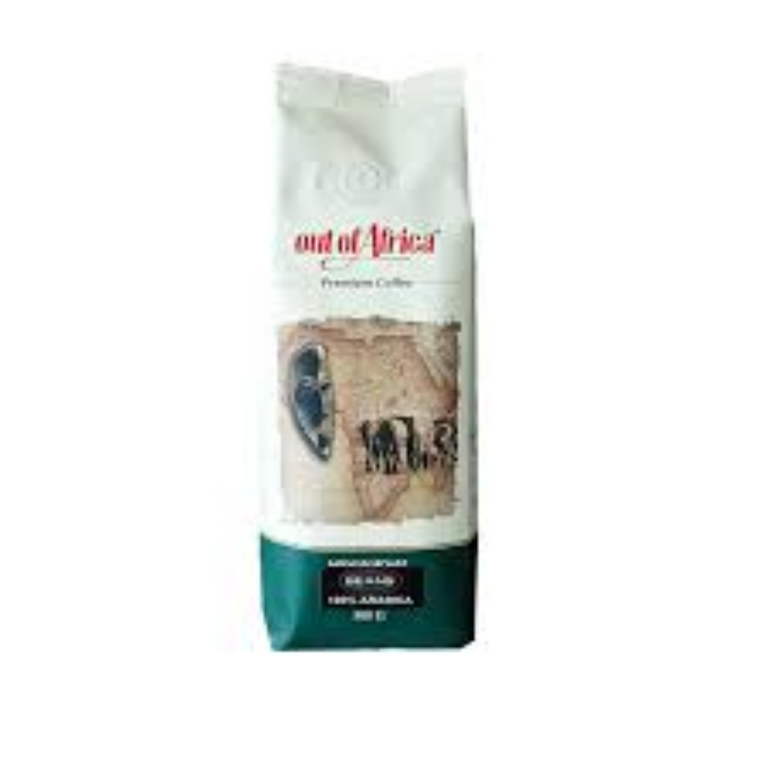 OUT OF AFRICA PREMIUM COFFEE BEANS MEDIUM 500G